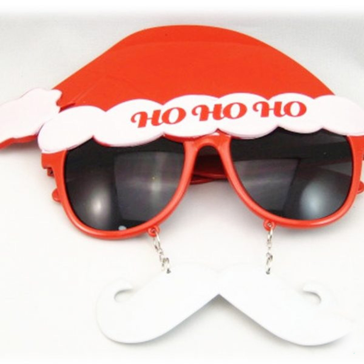 Santa Ho Ho With Mustache Eyeglass